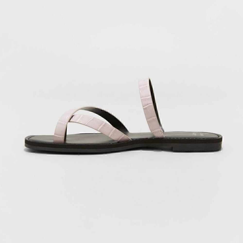 Women's Felicity Cross Strap Sandals - A New Day - Picture 2 of 8